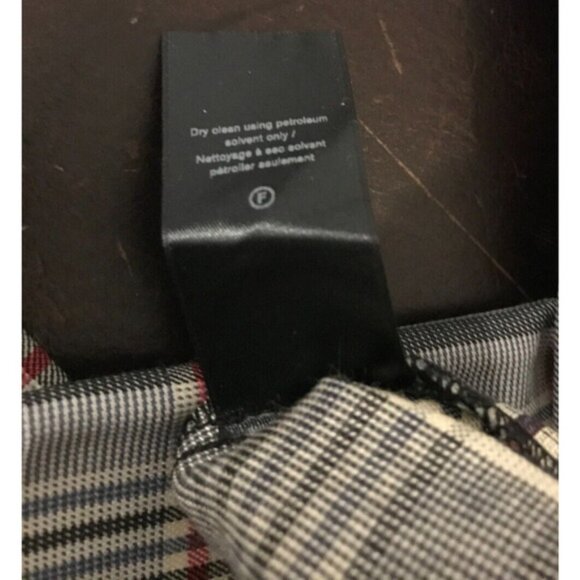 RAG & BONE Simone Checked Skinny Blue Multi Pants - Size 2 - NEW WITH TAG - Picture 9 of 12